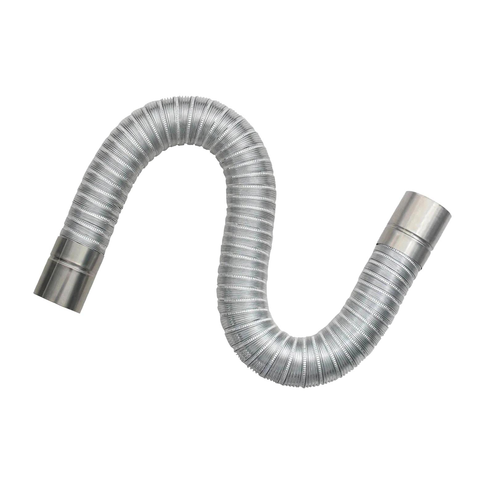 Tuyau D'Échappement Flexible Colcolo 5m X 1.5m Pour Poêle De Tente - Conduit De Fumée Chauffage Randonnée