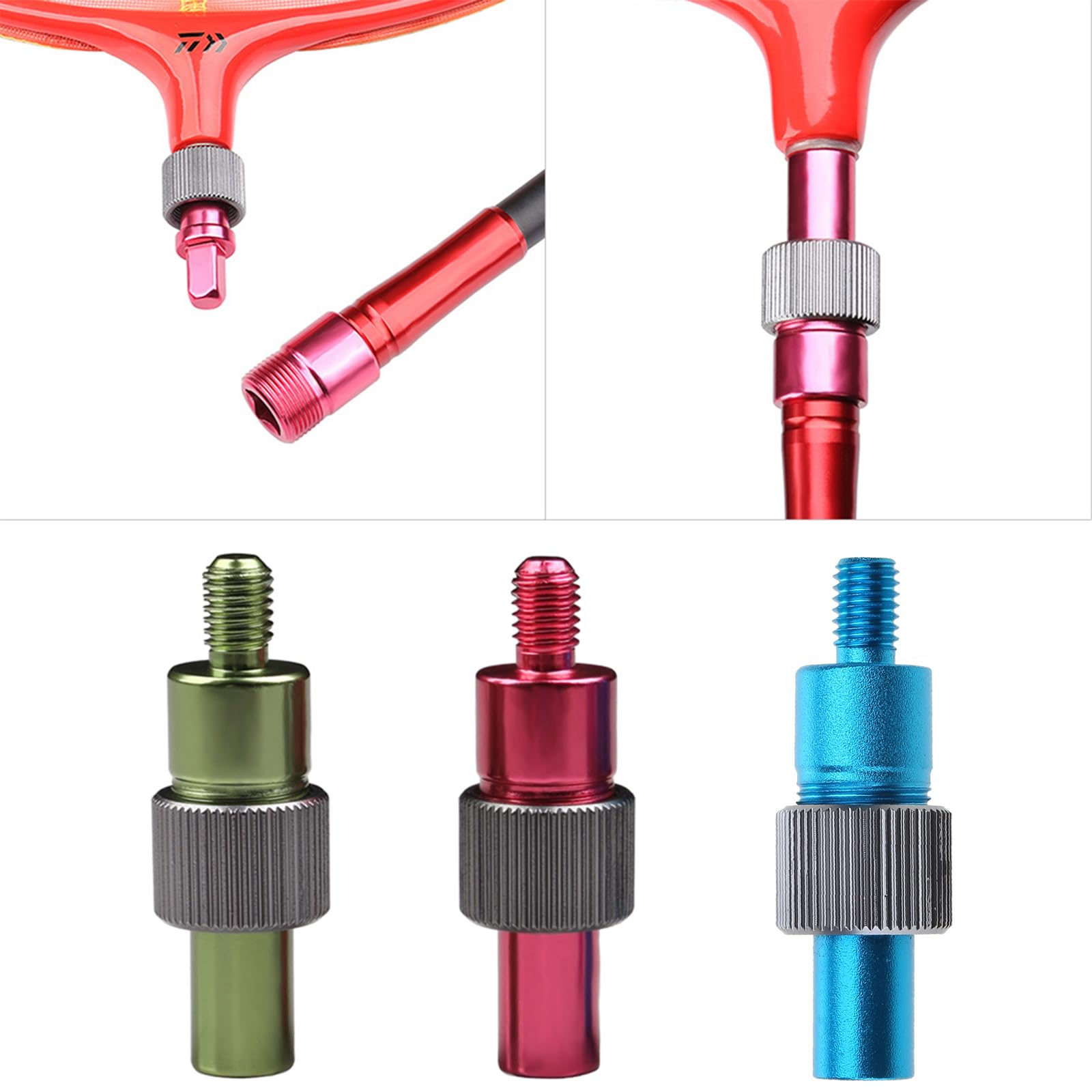 Angelkescher-Anschluss Mit Schraubverbindung - Adapter Für Kescherstangen