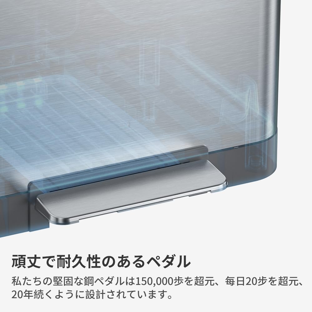 Amazon｜Mbillion ゴミ箱 フタ付き ペダル式 40リットル キッチン