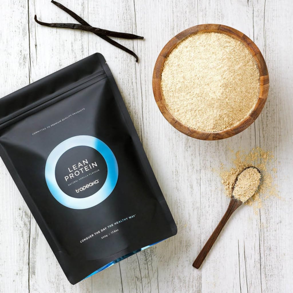 Tropeaka Plant Based Lean Protein Powder for Smoothies & Shakes - Vanilla - Vegan Protein for Men & Women, Gluten Free, Dairy Free, Non-GMO, 17.6oz (20 Servings) - Image 2