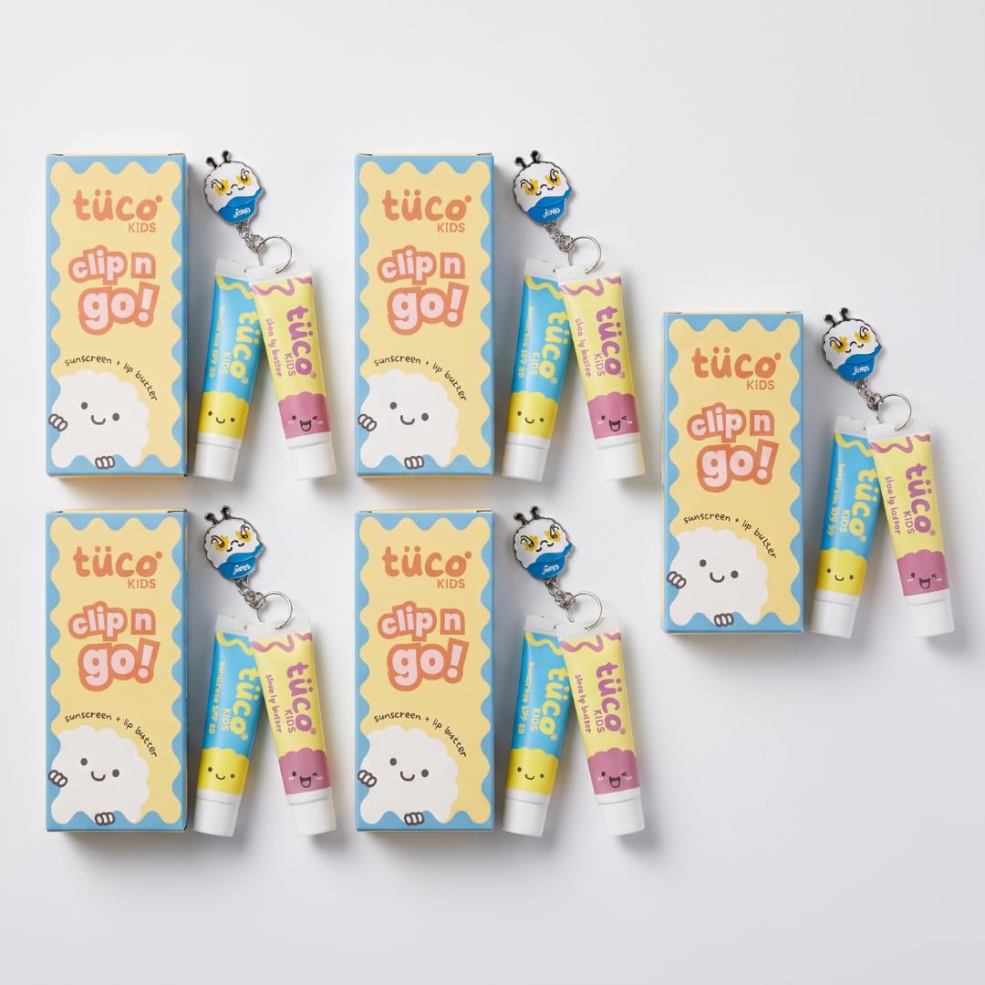 TuCo Kids Sunscreen Lip Balm Keychain - SPF 50 -8