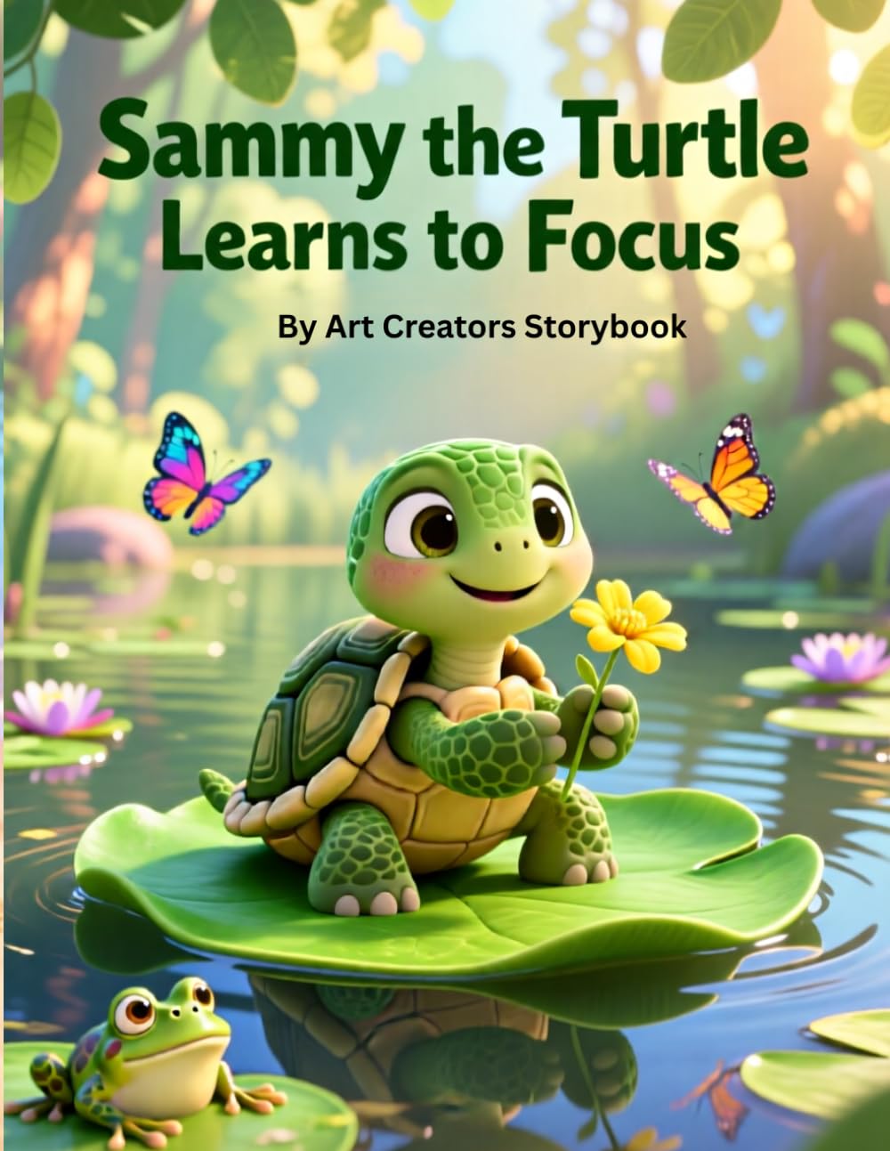 Sammy the Turtle Learns to Focus: A Gentle Mindfulness Story for Kids About Attention, Calm Breathing, and Building Confidence for Kids Ages 4–8 (Sammy the Turtle Social-Emotional Learning Series)