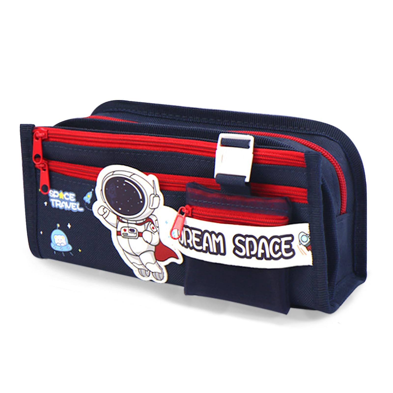 LJCZKA Cute Panda Pencil Case Large Capacity for Girls Boys, Pencil Pouch with Compartments Panda Stationery for Office College School