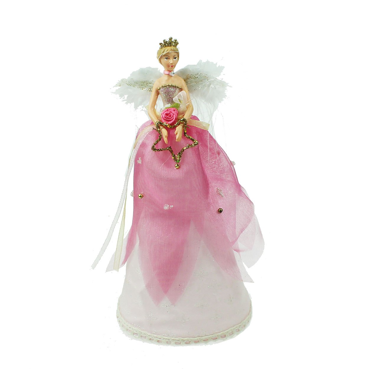 Gisela Graham Pink Gisela Grahamchristmas Fairy Princess Fairy Tree Topper