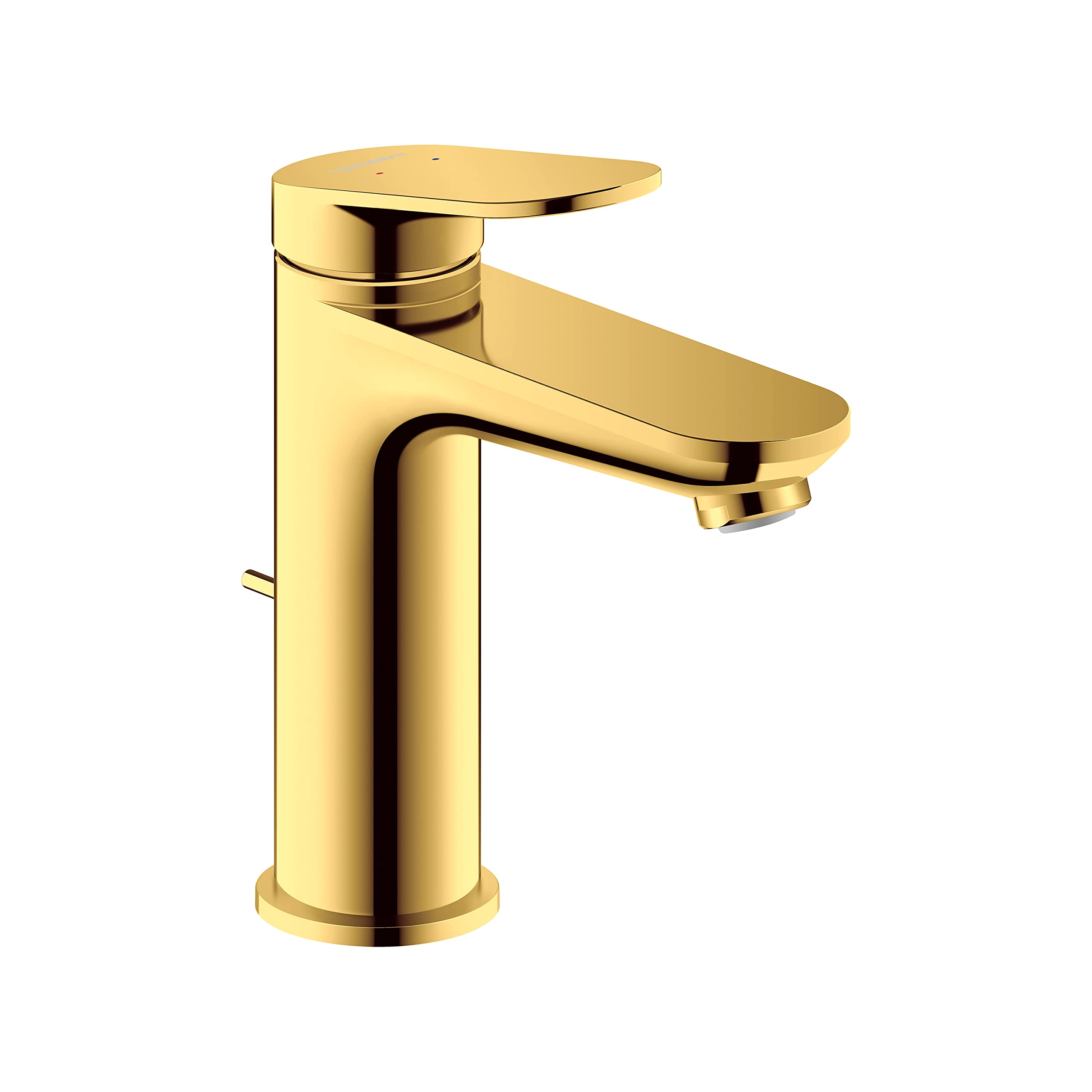 Duravit Wave robinet de lavabo or poli au design luxueux et finition haut de gamme