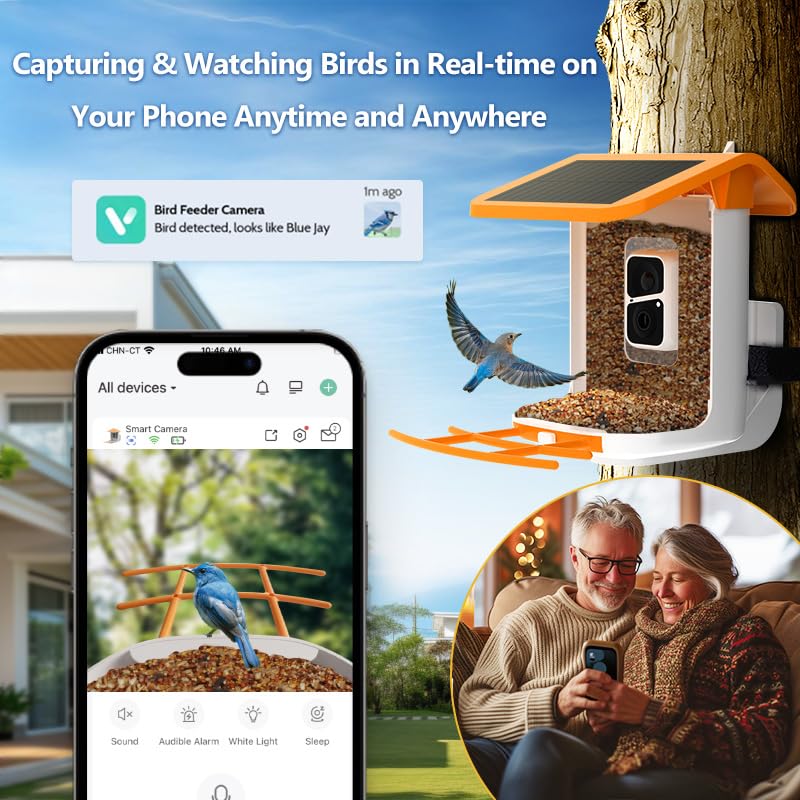 Smart-Bird-Feeder-with-Camera-Solar-Panel-Auto-Capture-Identify-10000-Bird-Species-Bird-Videos-for-Birdwatching-Ideal-Gift-for-Bird-Lover