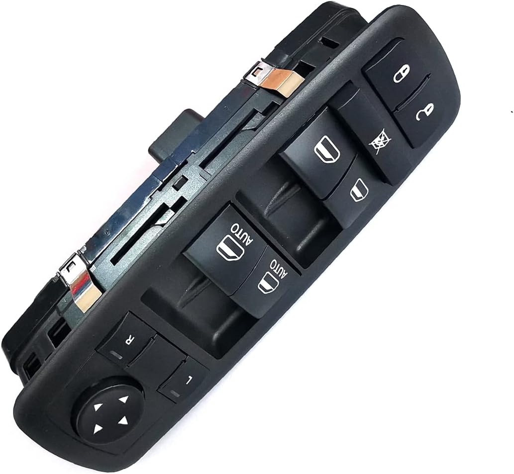 DEVMO 4602533AB Master Control Power Window Switch Front Left Driver Side Compatible with Dodge Ram 1500 2009 2010 2011 2012 4Door 4602533AC 4602863AD