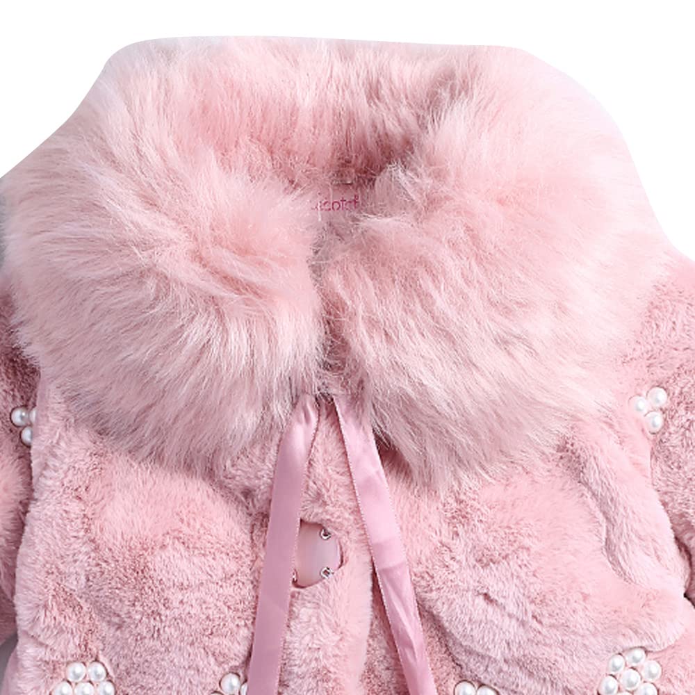 Hopscotch Baby Girls Polyester Waist Length Jackets In Pink Color For Ages (18-24 Months) 1