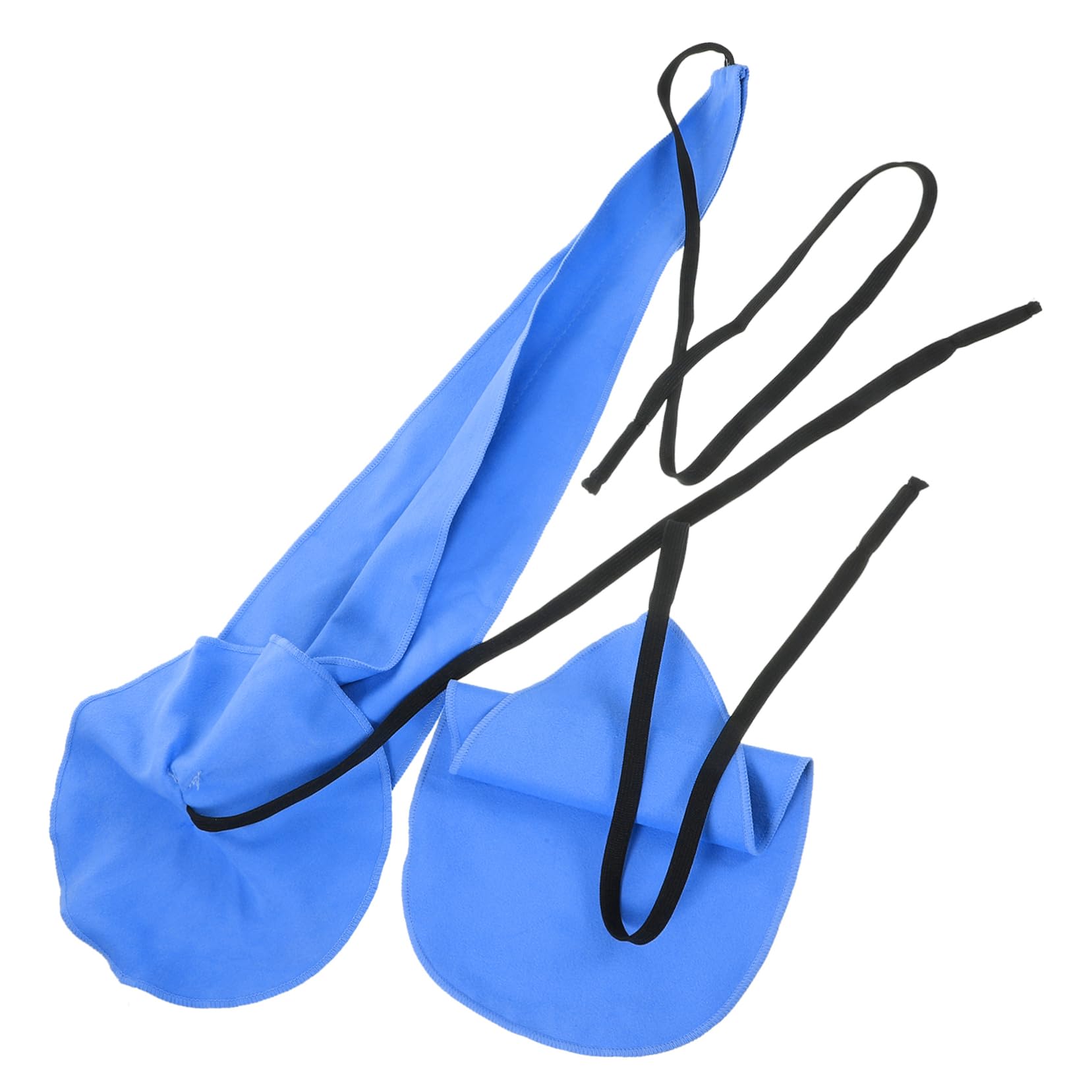 COSMEVIVI 2-pack Saxophone Cleaning Cloths Alto Tenor Sax Cleaning Rags Drip Maintenance Care Sturdy Fabric Material