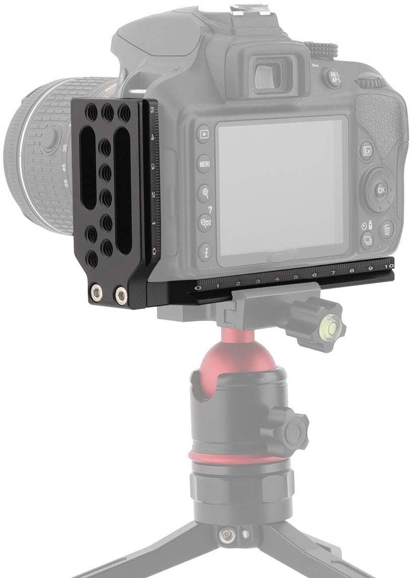 (未使用･未開封品)　Filmcity電源9?&quot;トップハンドル付きカメラケージマウント、クイックリリース、三脚プレート&amp; 15?mmアルミニウムrods| 9?&quot; 6?&quot;に調節可能なケージ qdkdu57 Amazon | Filmcity電源9 