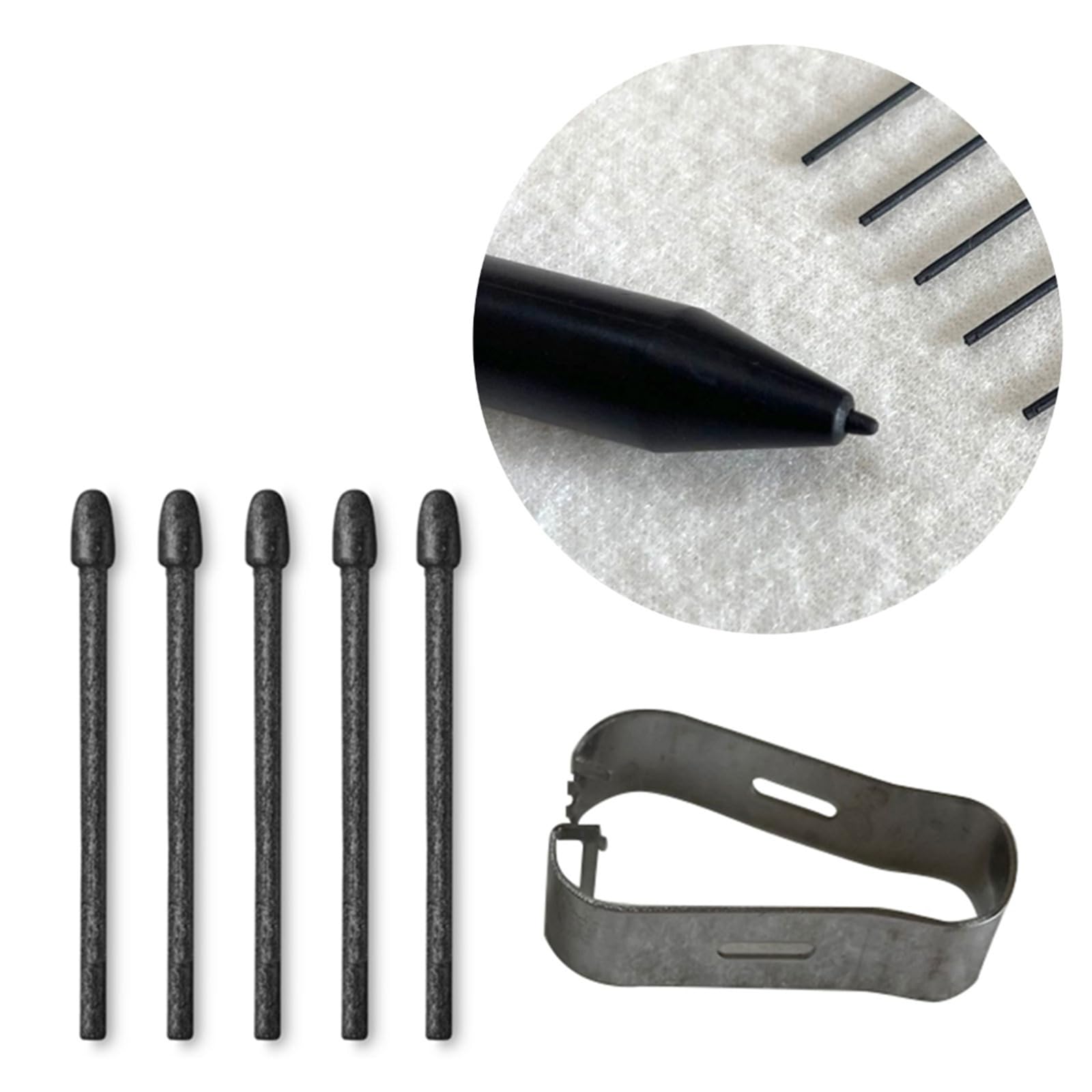 Polyesterfaser-Stiftspitzen, Ersatzspitze für Kindles, Schreibstift-Nachfüllungen, 2 cm, 20/10/5 Stück, Ersatzspitzen aus Polyesterfaser, Ersatzspitze für Kindles, Schreibstifte