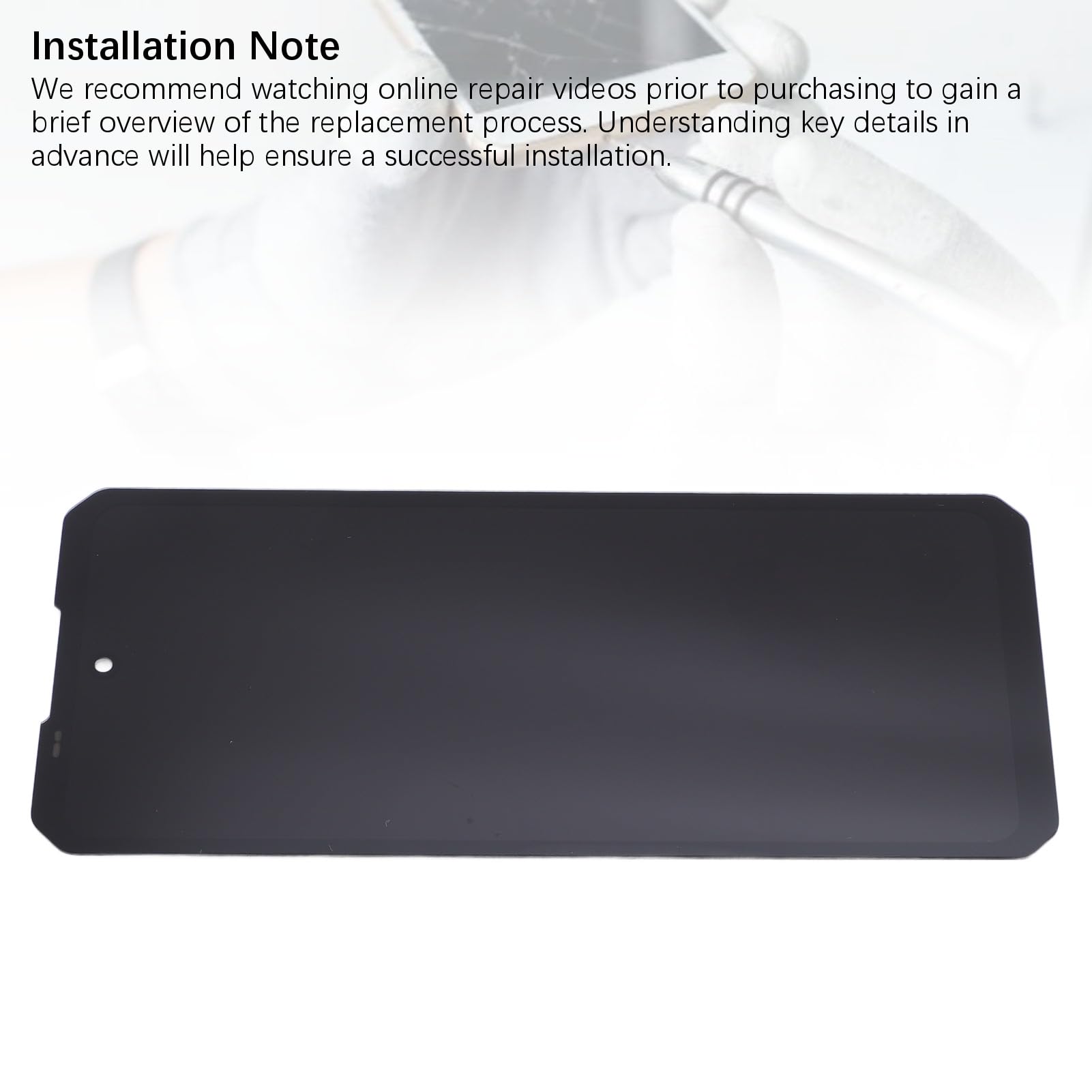 Socobeta Telefon-Bildschirm-Ersatz-Touchscreen-Digitizer-Baugruppe für IiiF150 B2 Ultra B2 Pro Hochempfindliches TFT-Display-Reparaturset