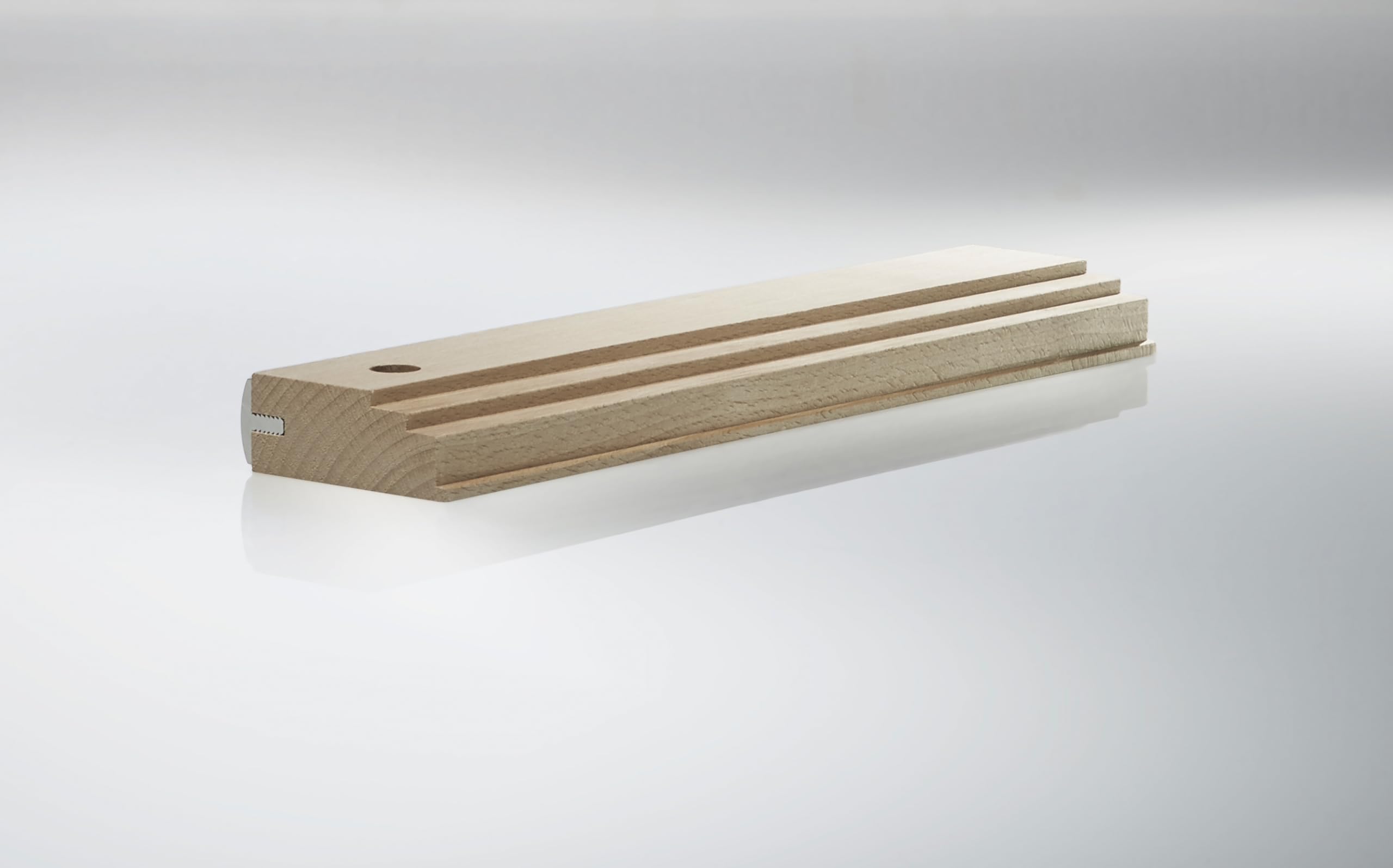wolfcraft Taco de madera "profesional" I 6947000 I Taco de madera para trabajo continuo