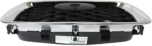 Miniatura 4 de Evan-Fischer - Conjunto de parrilla compatible con Subaru Impreza Center 2006-2007 carcasa cromada/inserto pintable sedán/vagón