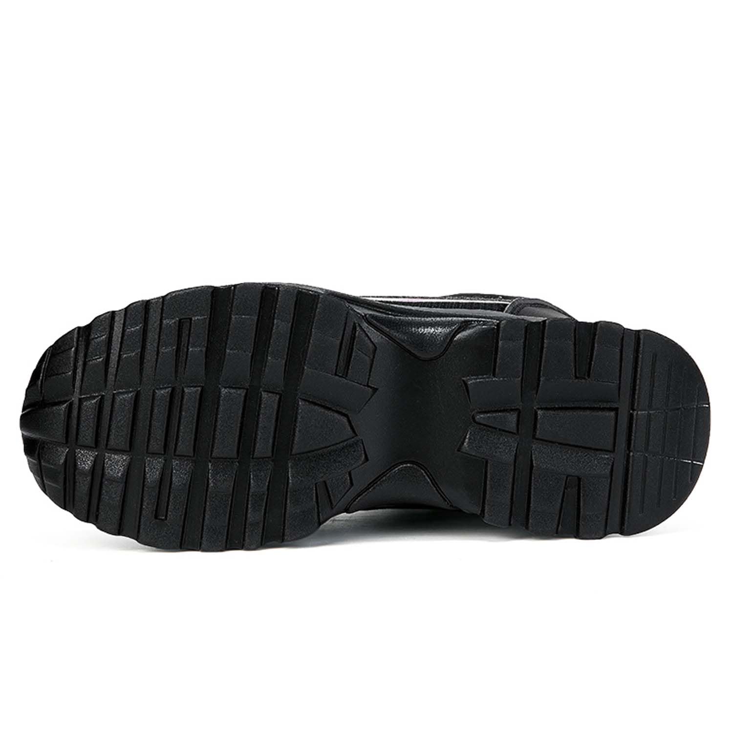 Zapatillas Cuña Interior Mujer Ligero Malla Transpirable Zapatos Wedge Sneakers Talón Plataforma 8 cm