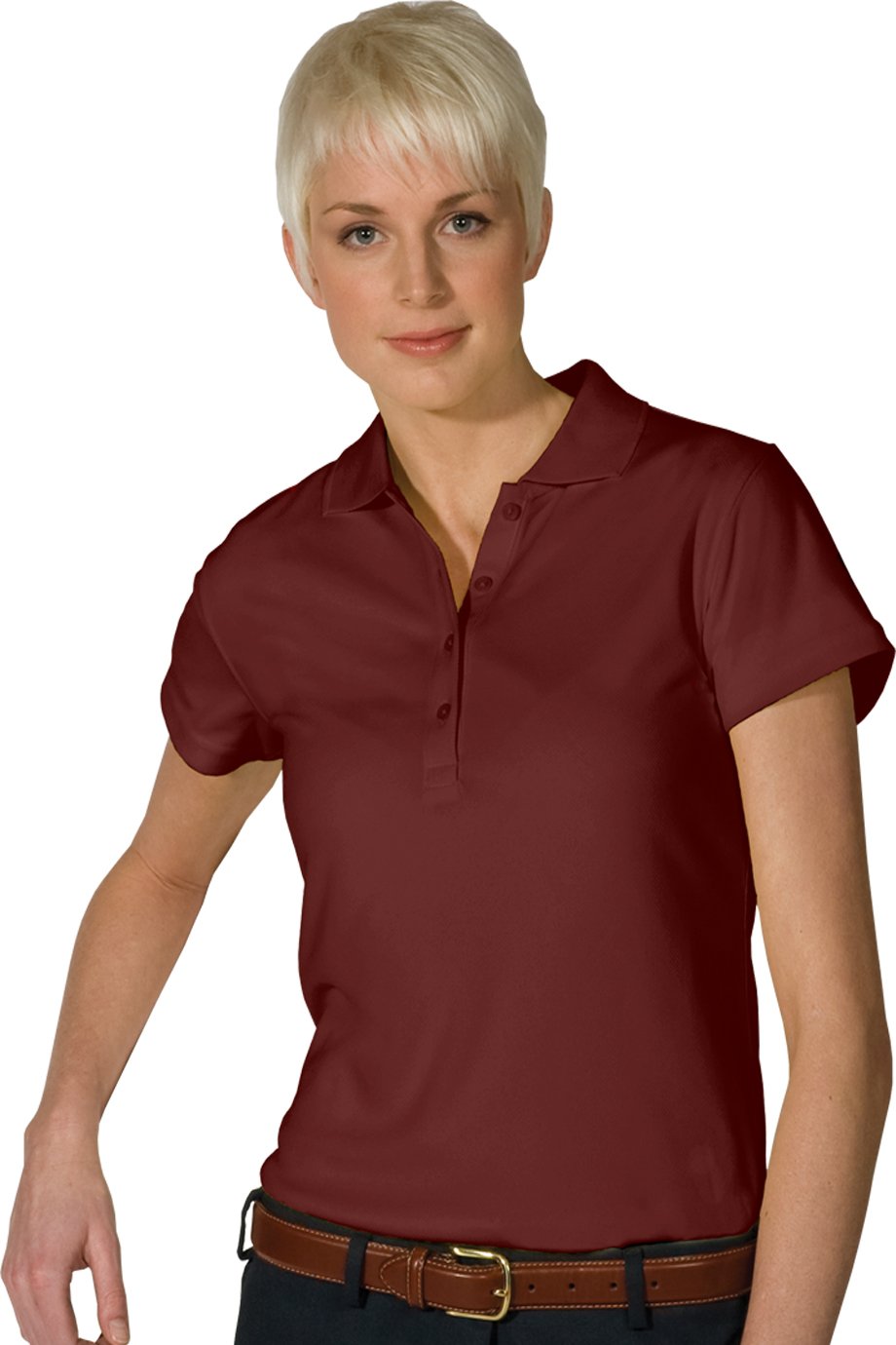 Edwards Garment Women's Dry-Mesh Hi-Performance Polo Shirt