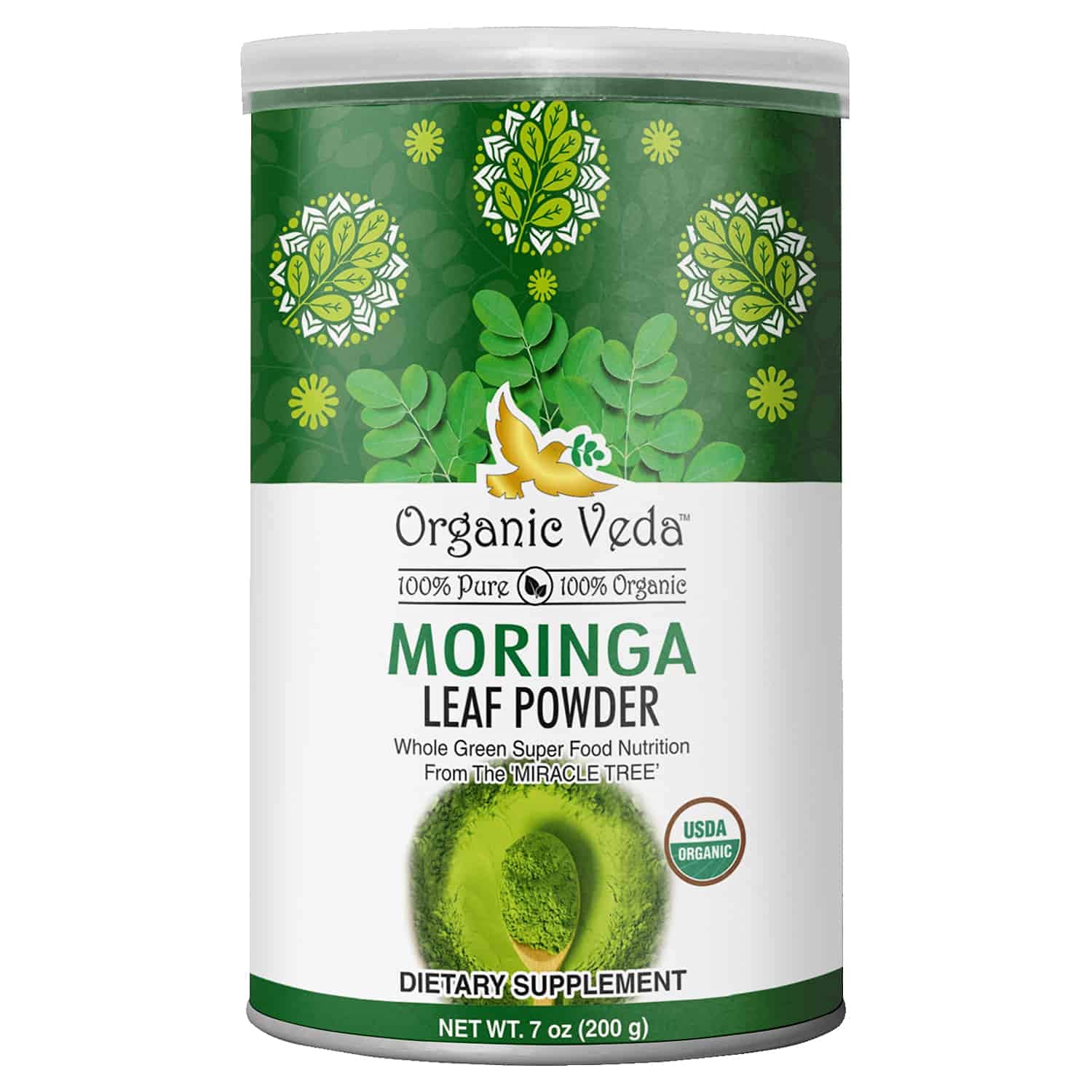 ORGANIC VEDA Moringa Leaf Powder 200 Grams/7 oz (B098KYT1CF) Amazon Price History, Amazon Price Tracker