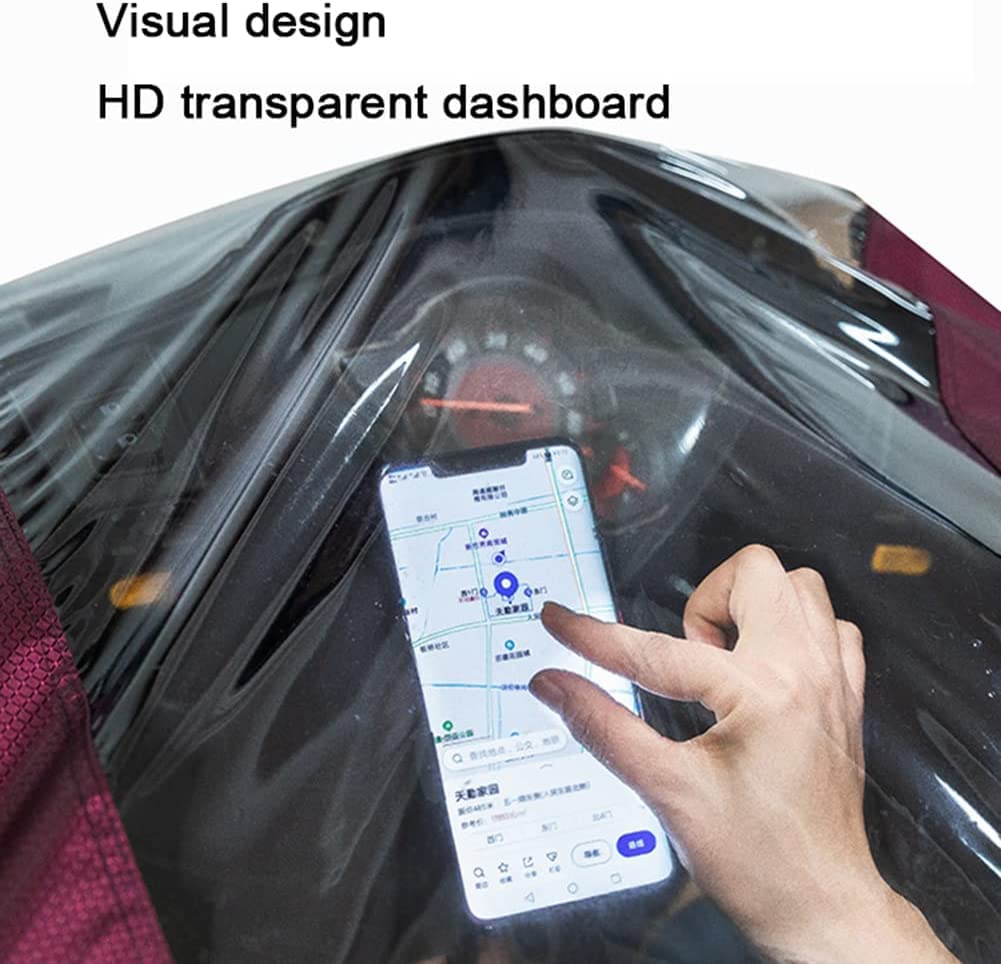 Chubasquero para bicicleta eléctrica, * funda para poncho de lluvia para scooters, poncho impermeable alargado para motocicleta, ropa impermeable antivaho con ranuras para espejos, cubierta grande pa