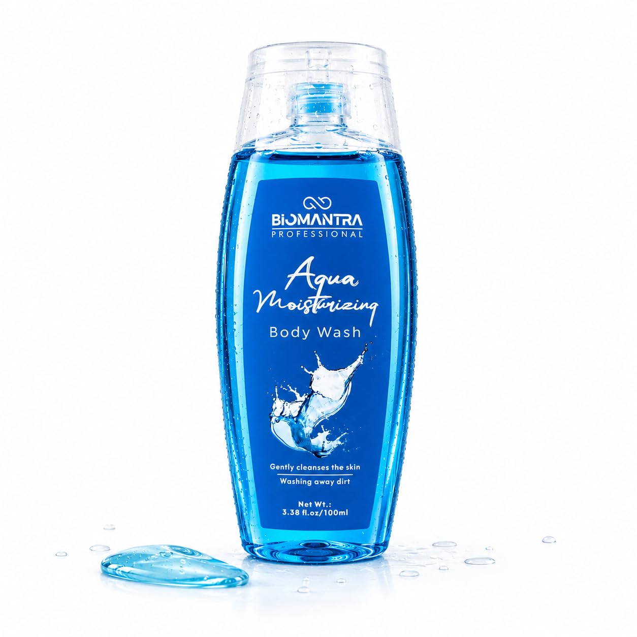Aqua Moisturizing Body Wash | Hydrating & Refreshing Body Cleanser | Gentle Daily Shower Gel for Soft, Smooth & Healthy Looking Skin | Deep Cleansing Formula | 100ml-image-44