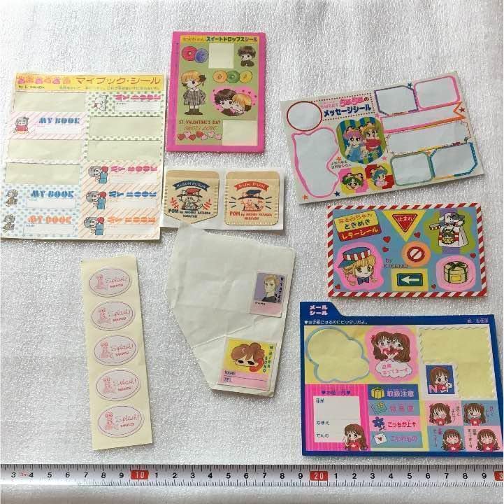Amazon.co.jp: 少女漫画 付録 シール レトロ なかよし リボン ちゃお