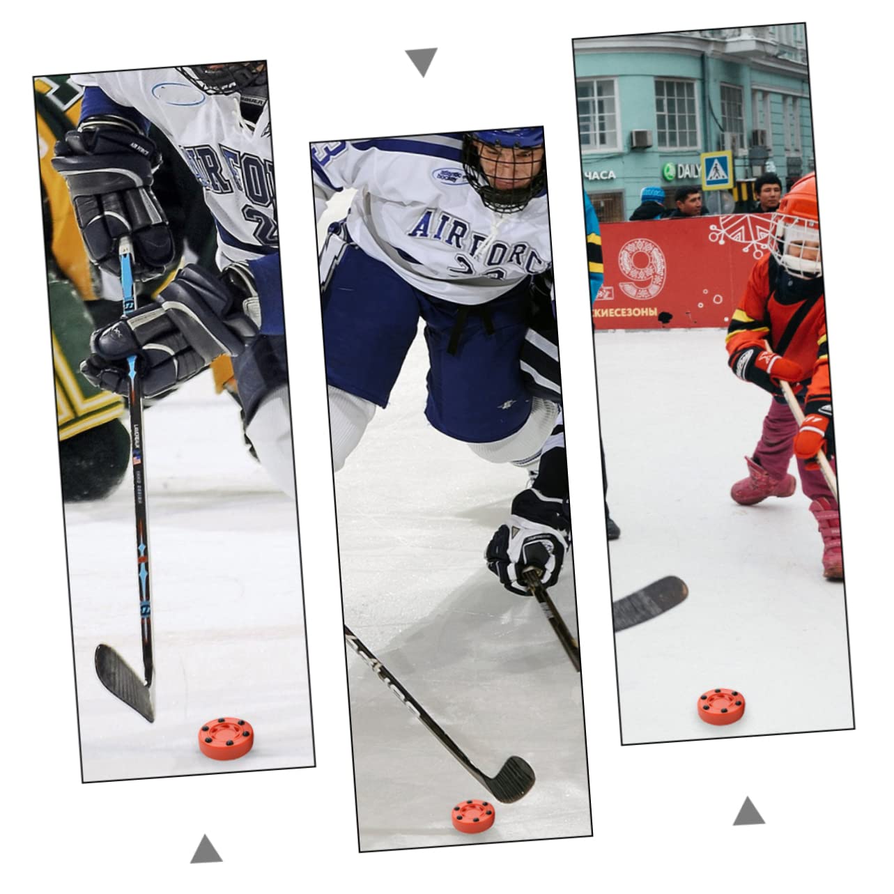 BESPORTBLE 3 Pièces Améliorez Votre Jeu De Hockey Roller Hockey Noyau Composite Léger Spécialement Mélangé pour des Performances Constantes