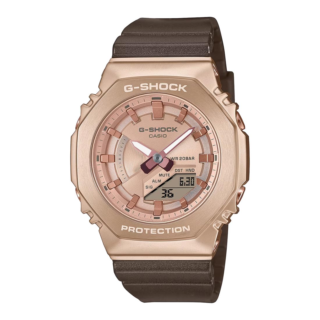 Casio G-Shock Women Analog-Digital Rose Gold Dial Women GM-S2100CB-5ADR (G1574) (B0DCNNL8RN) Amazon Price History, Amazon Price Tracker