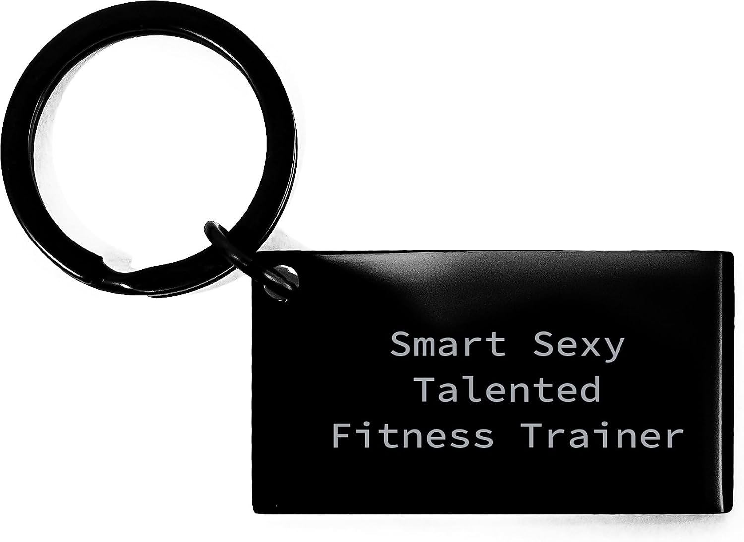 Inspirational Fitness Trainer Keychain Gifts for Men from Friends on Graduation Day - Smart, Sexy, Talented