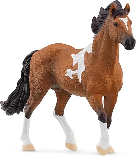 Schleich Horse Club - Figurina de caballo semental Mangalarga Marchador - Figuras de ponis para niñas y niños - Edades de 5+