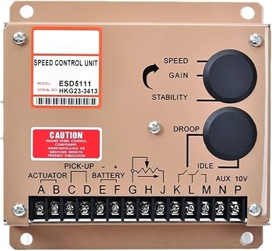 ESD5111 Engine Electronic Speed Control Controller Generator Set Electric Control Board Speed Governor
