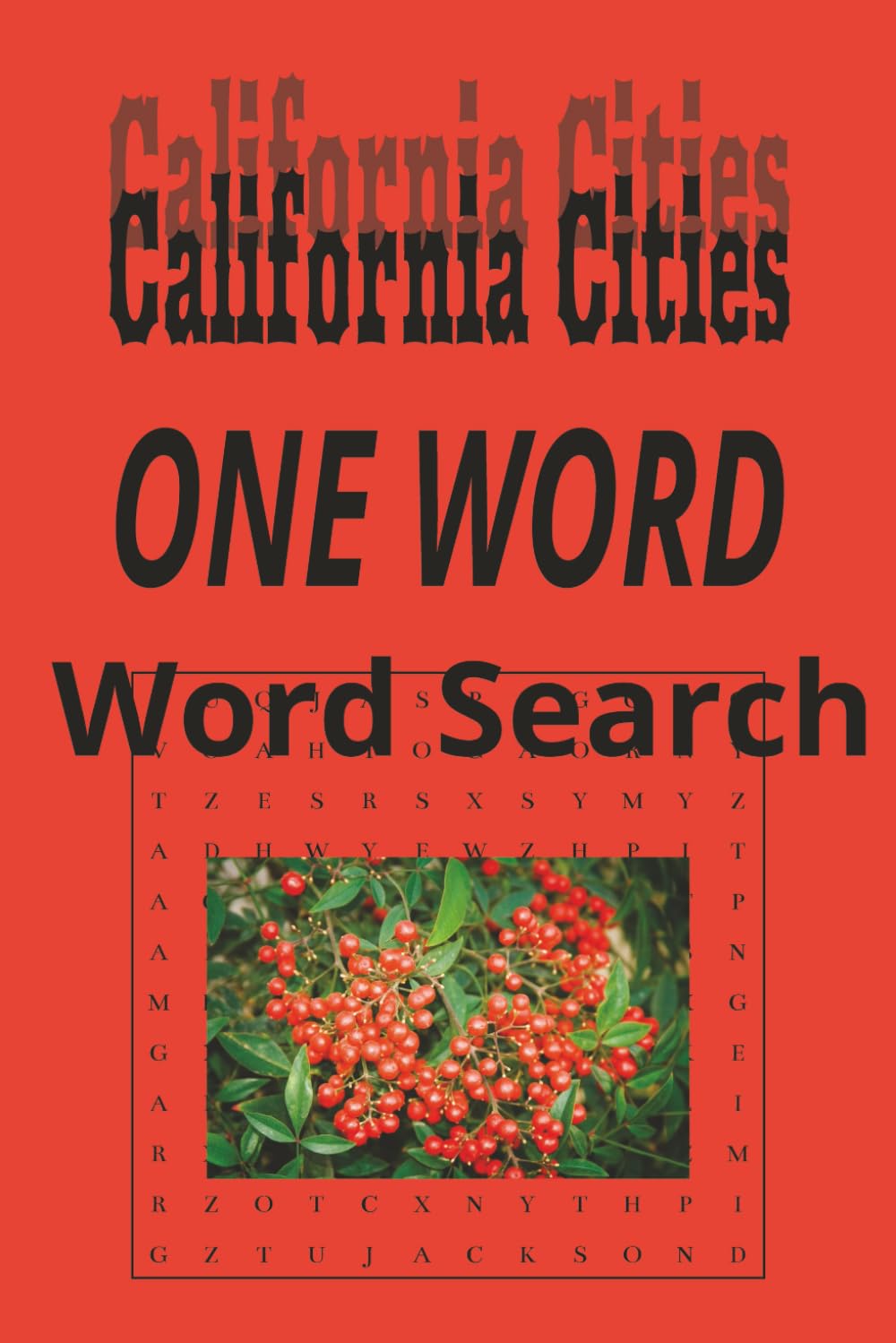 California Cities "One Word" Word Search Puzzle Book:: One Word, Word Searches with Easy to Read Print about cities in the state of California | 6x9 ... for Holidays, Road trips and Get Well Wishes