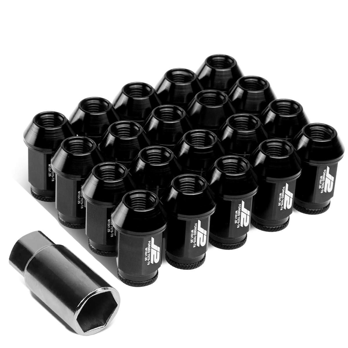 Amazon.com: J2 Engineering 7075-T6 Aluminum M12 x 1.25 20Pcs 40mm
