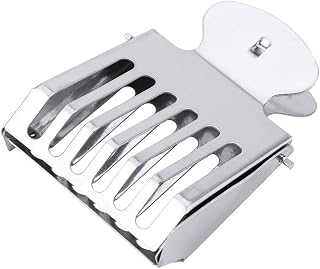 Zerodis Bee Catcher Clip, High Grade Stainless Steel Beeware Easy to Use No Harm Queen Bee Beekeeping Equipment Not Metal Queen Bee Catcher Clip for Catching Queen Bee (1Pcs)