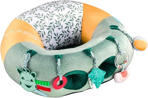 Sophie la Girafe Seat & Play Coussin d'Éveil et Maintien Assis 2-en-1