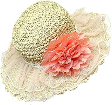 Amazon Co Jp 麦わら帽 帽子 レディース 夏のリゾートぴったりのレディース麦わら帽 紫外線対策 海水浴 水着 に用途色々 麦わら帽子 大人用フリーサイズ Heart Angelハートエンジェル 服 ファッション小物