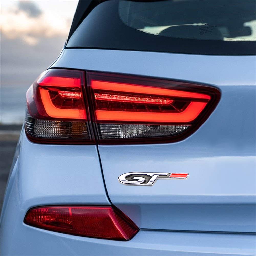 Fox Stickers Racing Stickers 3D Metal GT Emblem Badge - Black Grand ...