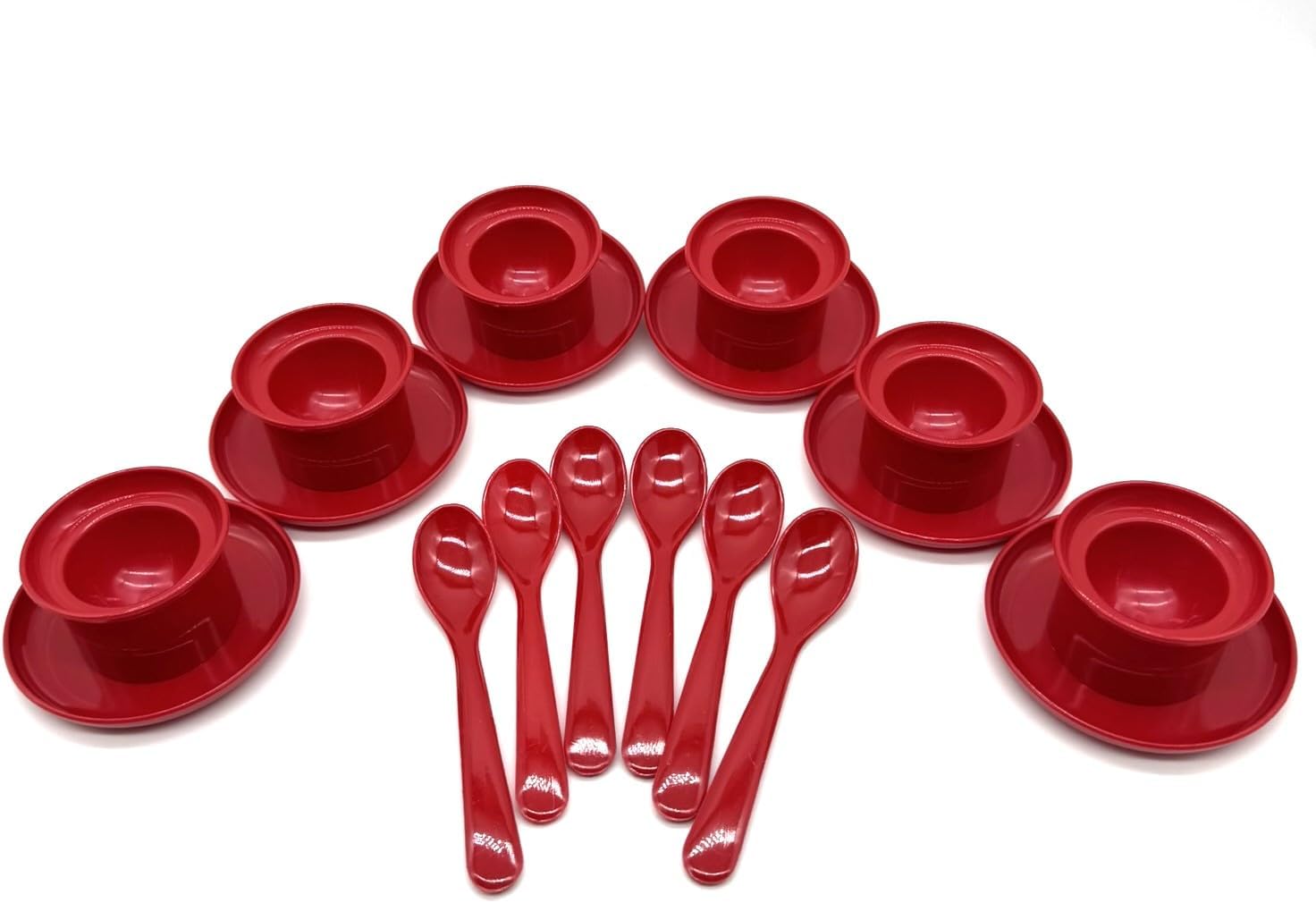 Red Plastic Egg Cup