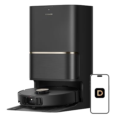 DREAME L50 Ultra Robot Vacuum and Mop White, 19,500Pa Suction, with Auto-Empty and Mop Self-Cleaning, Precise Obstacle Avoidance, HyperStream Detangling DuoBrush