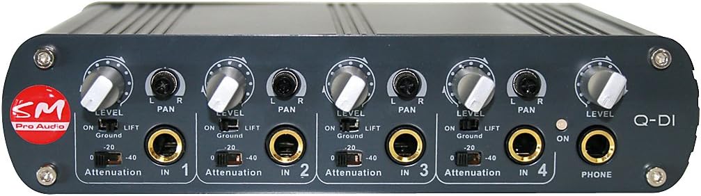 Q-DI 4-Channel DI Box and Line Mixer