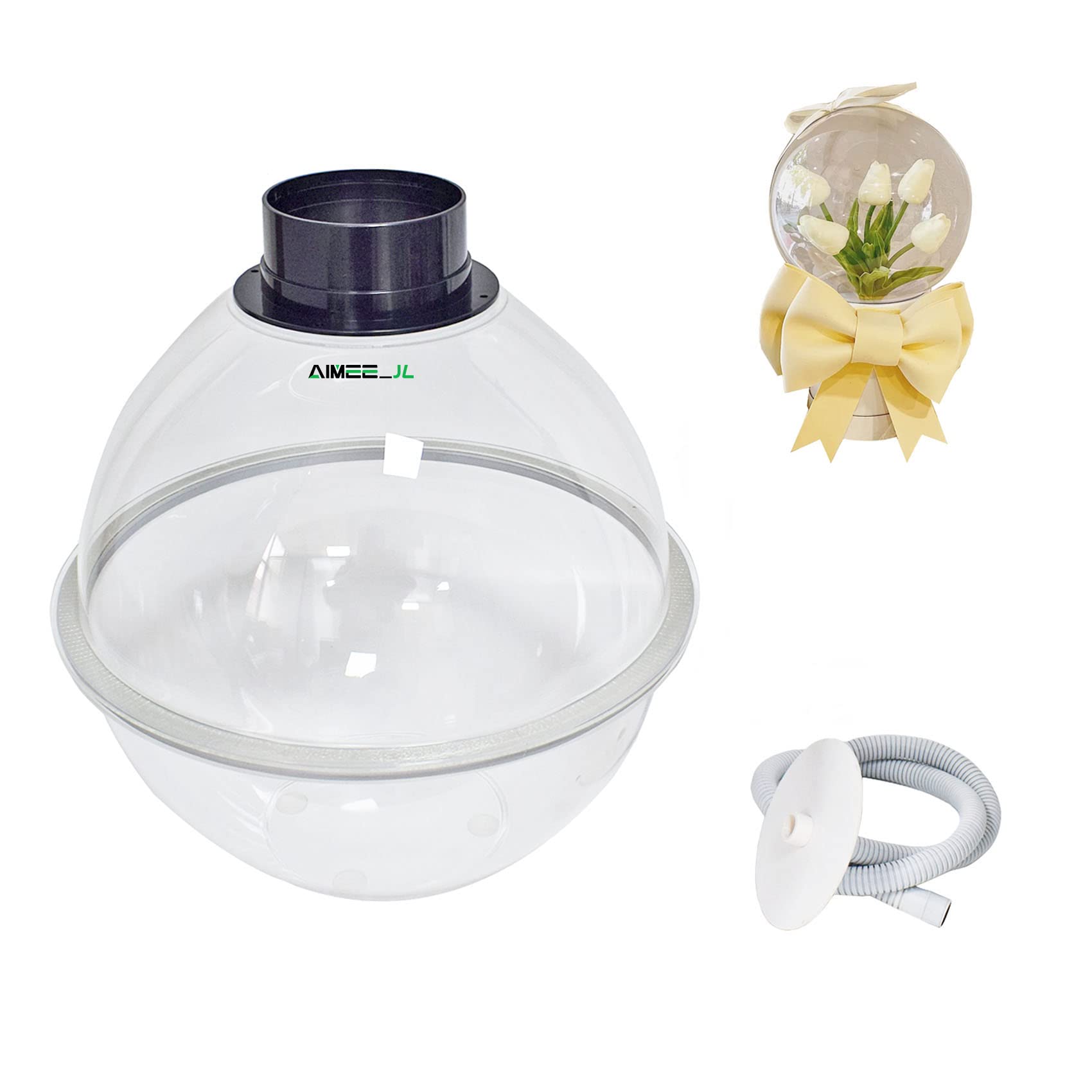 Aimee_JL Balloon Stuffing Machine DIY Balloon Expander Balloon Filling Tool Diameter 37cm/14.5" to Wrap Your Balloon Gifts for Rose Bouquet Wedding Christmas Birthday Party Gift Art