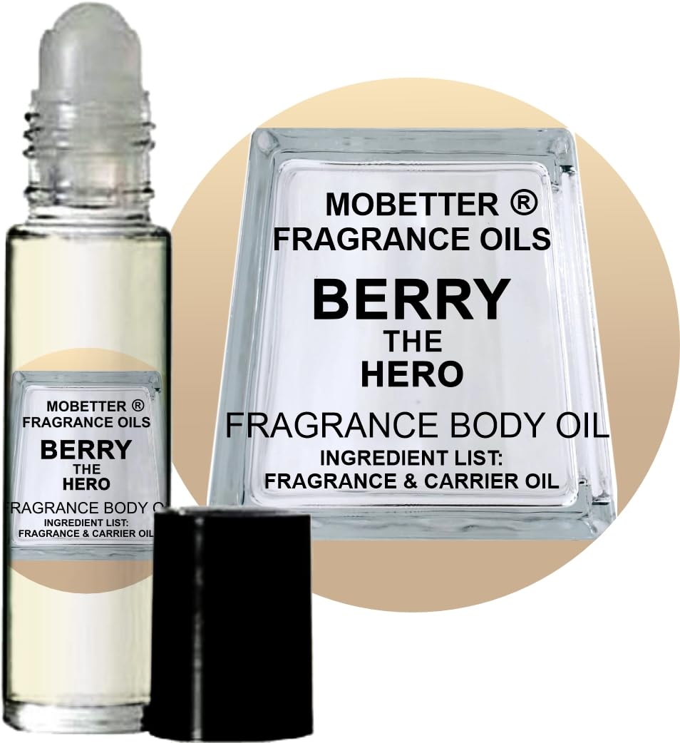 Berry The Hero Men Fragrance Body Oil
