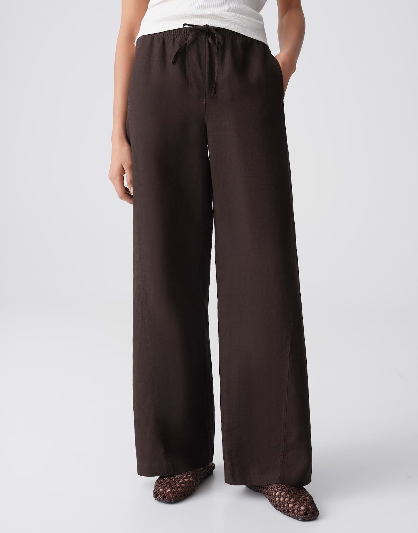 OPUS Damen Wide Leg Pants | MILENI Resort Wide Leg Pants aus reinem Leinen