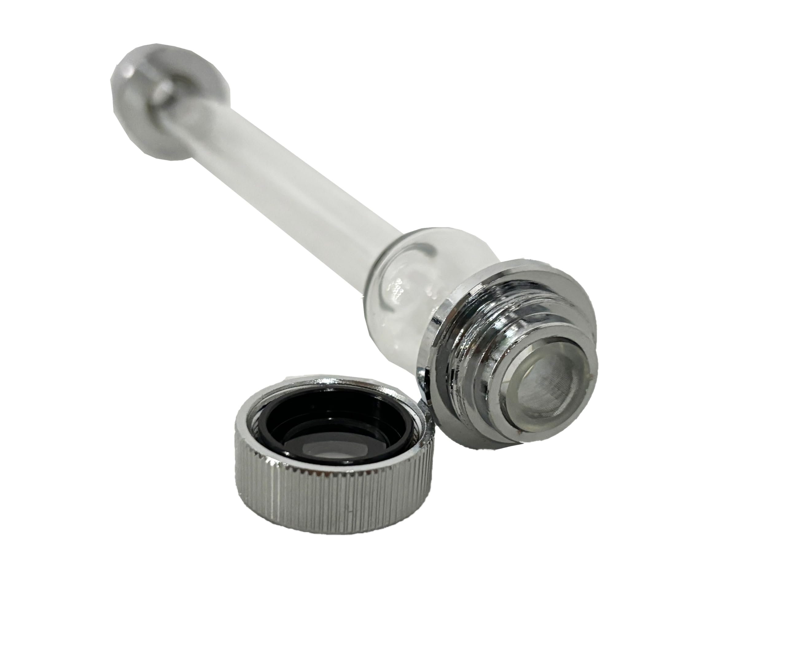Tubo polarímetro de 200 mm - Portamuestras de vidrio for polarímetros manuales WXG-4 y semiautomáticos POL-200