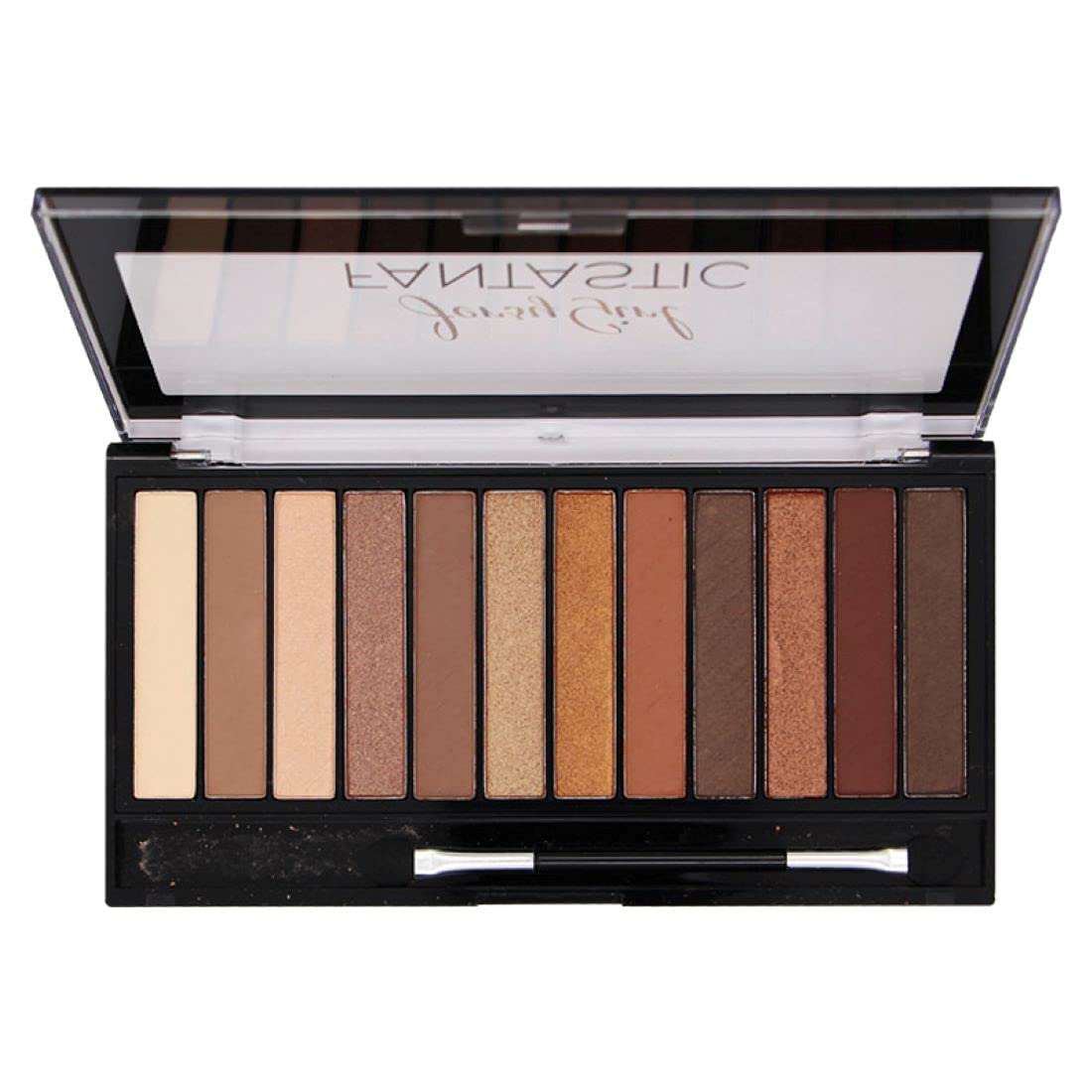 JERSEY GIRL By FASHION COLOUR Fantastic Eyeshaow Palette | 12 Highly Pigmented Shades | Smudge Free & Long-Lasting | Shimmery & Matte Finish | Easily Blendable Eye Makeup Palette | Shade 03-image-26