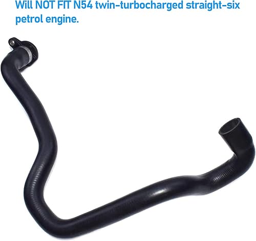 Miniatura 3 de Jaronx Para BMW Termostato de manguera de refrigerante de agua a la parte delantera del motor 11 53 7 545 890, manguera de refrigerante del motor