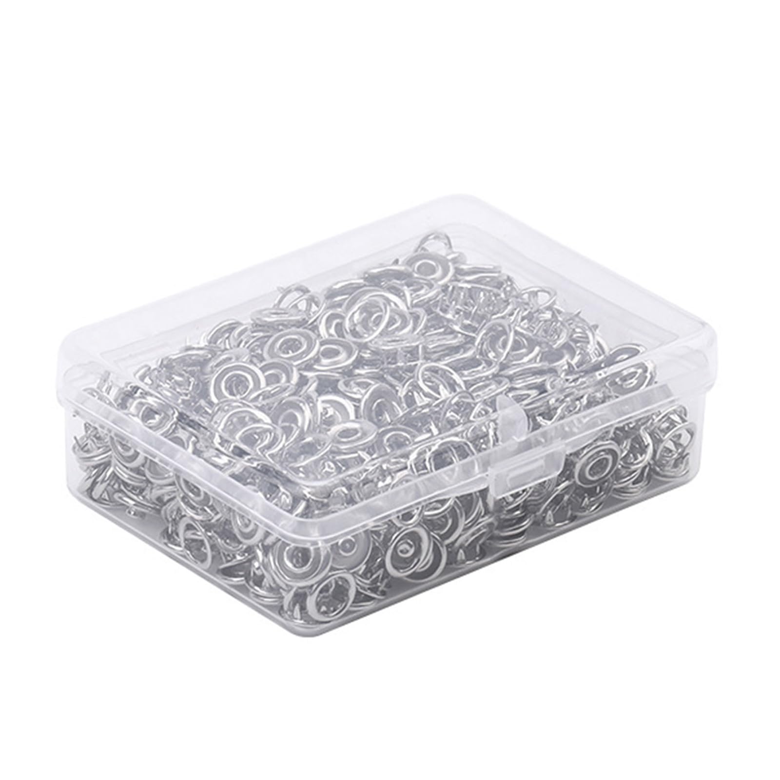 Buxuaaaa 50 / 150Sets Five Claws Button Fasteners 9.5mm Metal Button Fasteners for Crafting Clothes Repair, Baby Bibs Clothes Bag Clothing