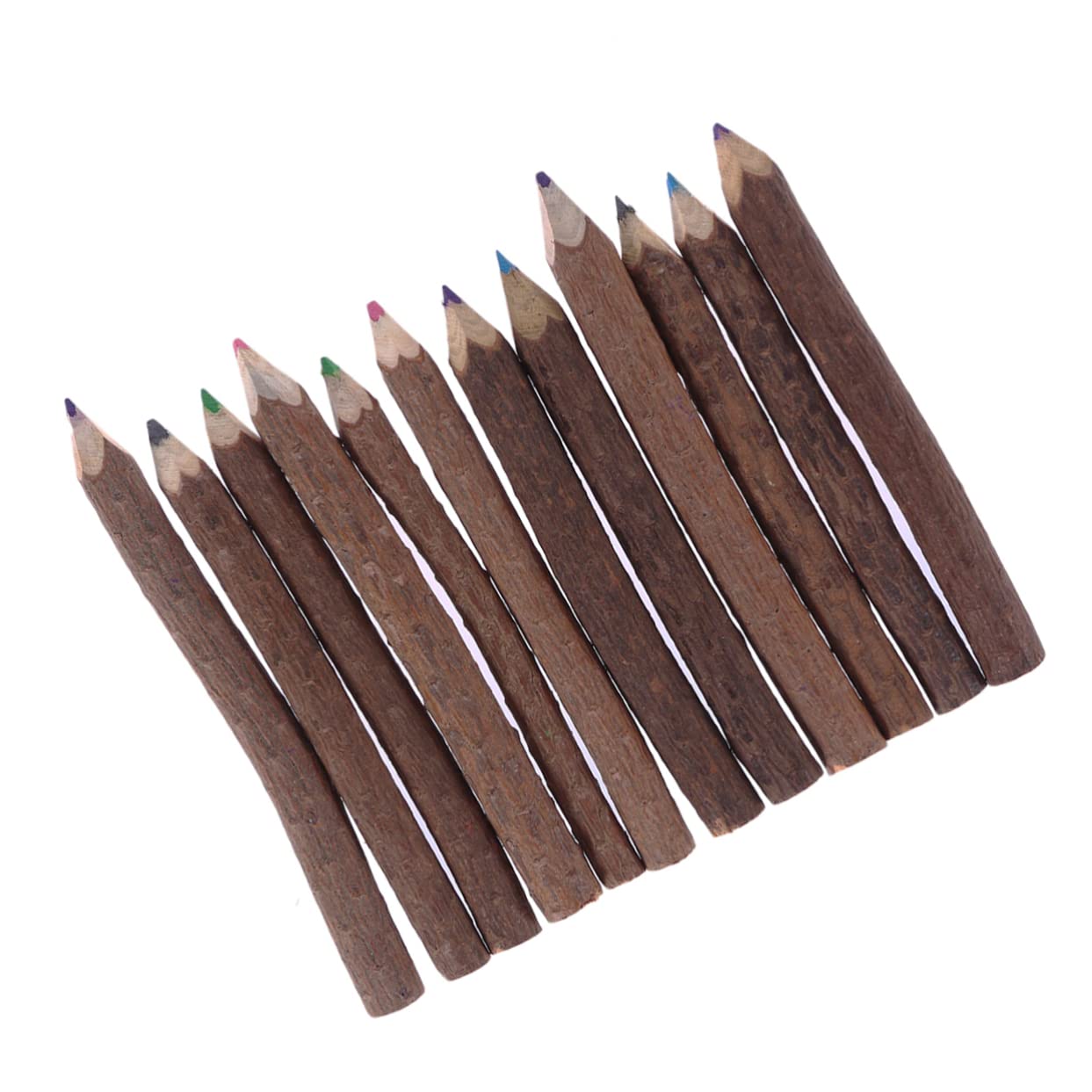 24pièces Crayons De Couleur Branches De Ensemble De Crayons Artistiques Pour Événements Créatifs