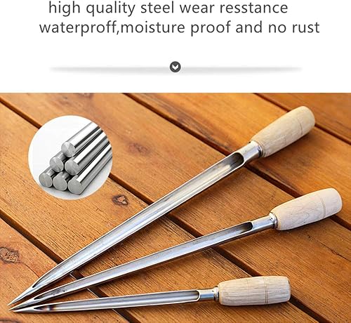 Miniatura 4 de 304 Acero Inoxidable Granos Polvo Sampler Tubos de Muestreo para Fertilizante Sólido