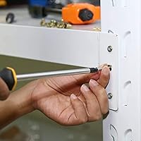 Vista 7 de 25 piezas de insertos roscados pre-bulbados de tuerca remachadora de agarre múltiple, 1/4-20 Nutsert, insertos de sujetadores de acero al carbono