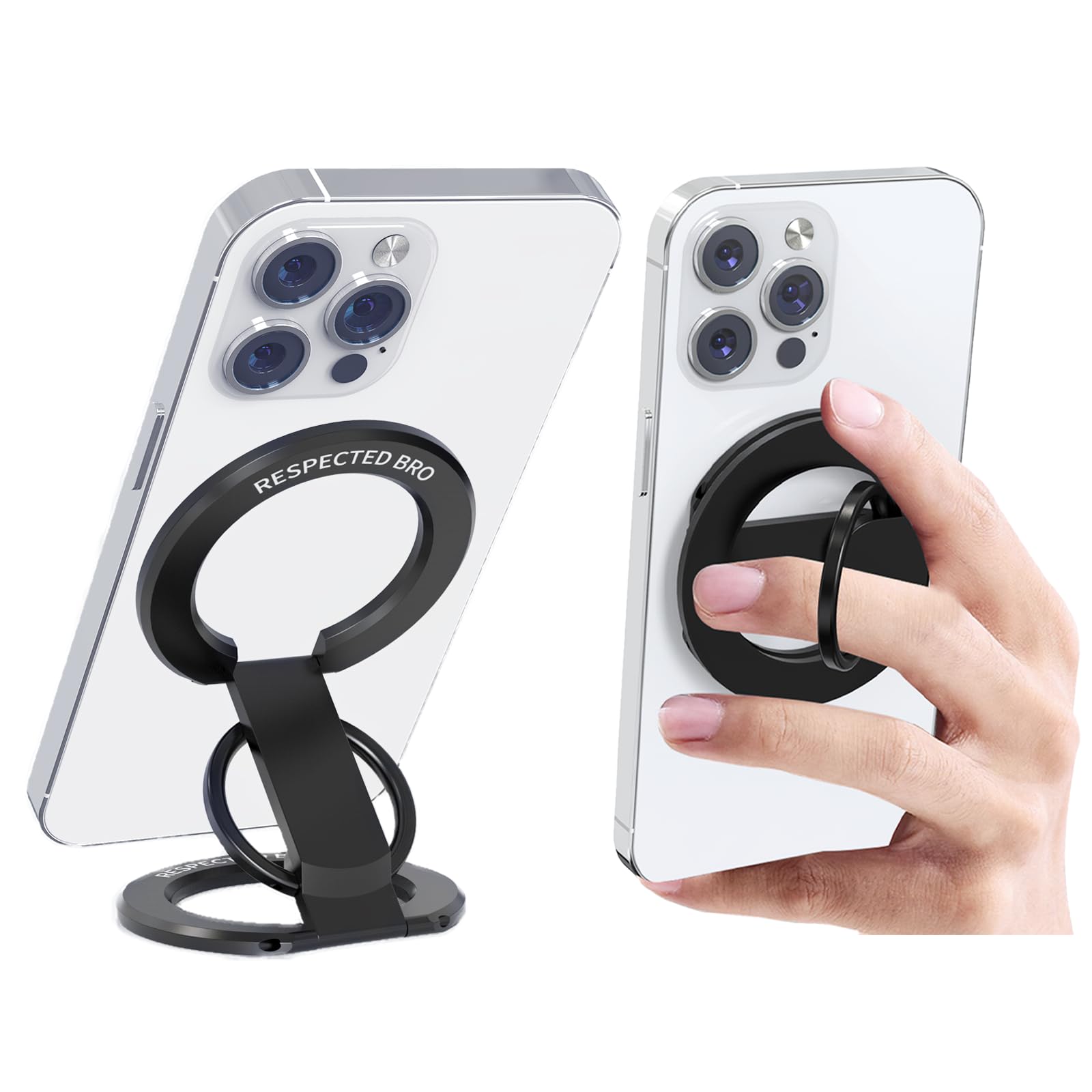 Amazon.com: RESPECTED BRO-Magnetic-Phone-Ring-Holder with