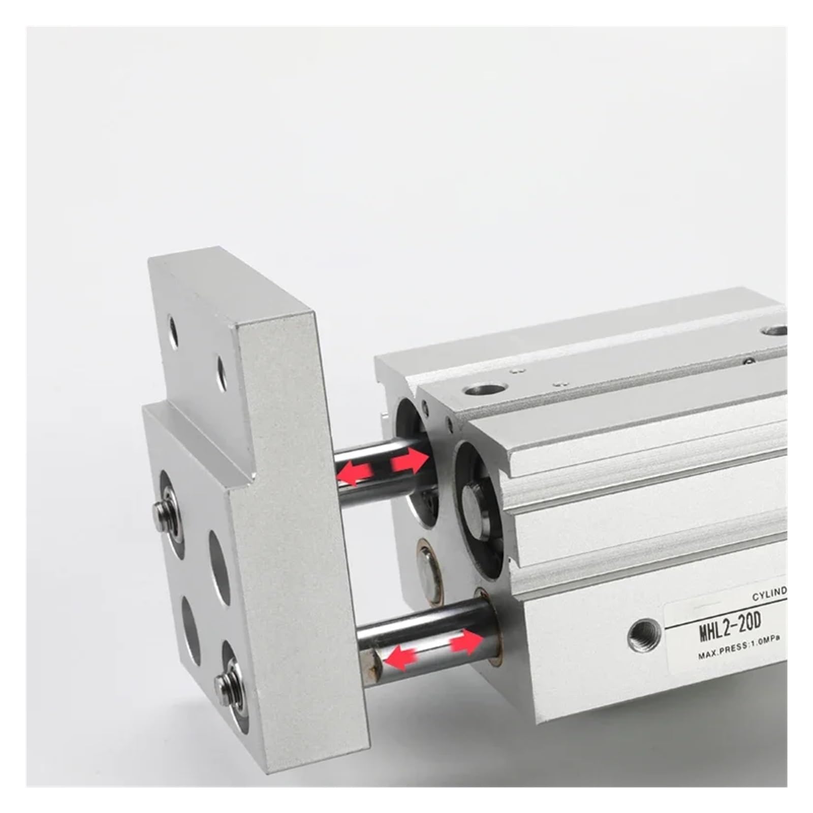 Pinza pneumatica MHL2 Cilindro Pneumatico di Ricambio a Doppia Azione MHL2 10D/16D/20D/25D/10D1/16D1/20D1/25D1 Pinza pneumatica(MHL2-32D2)